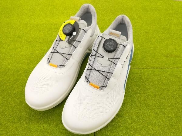 美品！ エコーゴルフ biom h4 boa GORE-TEX 43/27.5 ECCO Golf BIOM H4 BOA メンズ レザーGore-Texゴルフシューズ