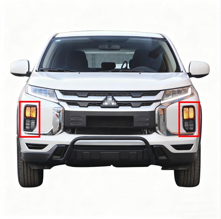 三菱アウトランダースポーツフォグランプ22-23型 ASXデイライト21型フォグランプ改修に適用します