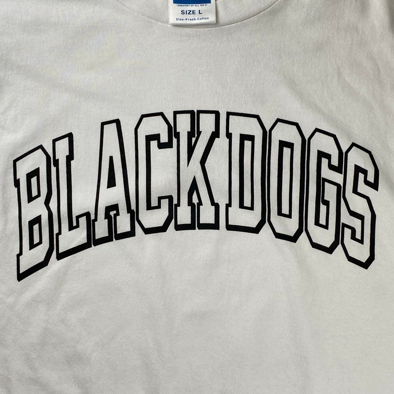 ROTTWEILER ロットワイラー / BLACKDOGS TEE 半袖 Tシャツ GOUTボディ