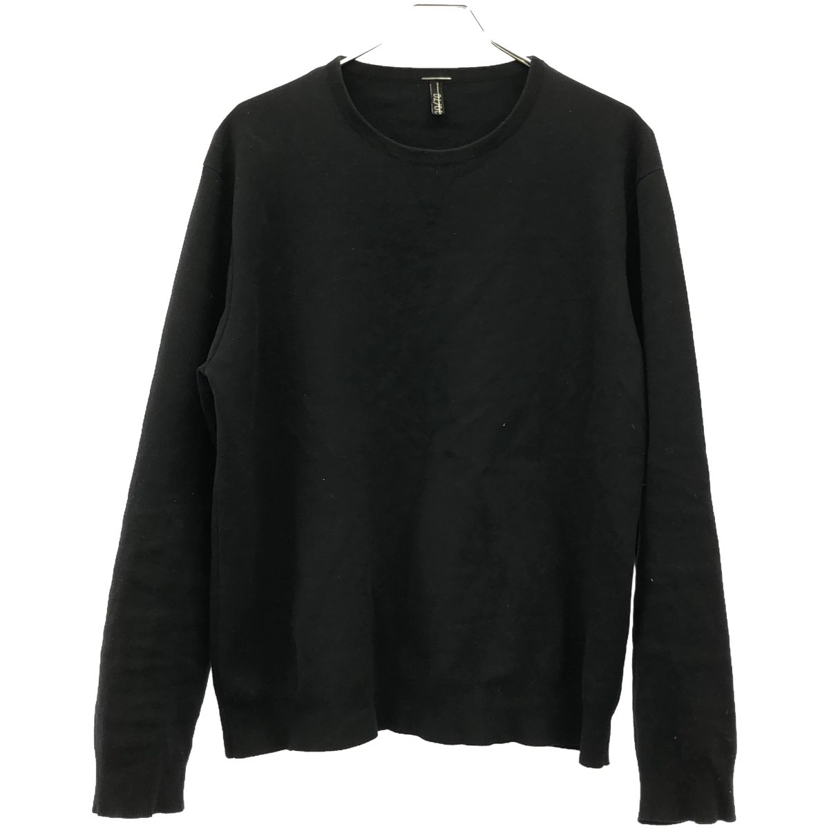 トレンタセッタンタ 48 ブラック 30/70 trenta settanta トレンタ セッタンタ コットンニット