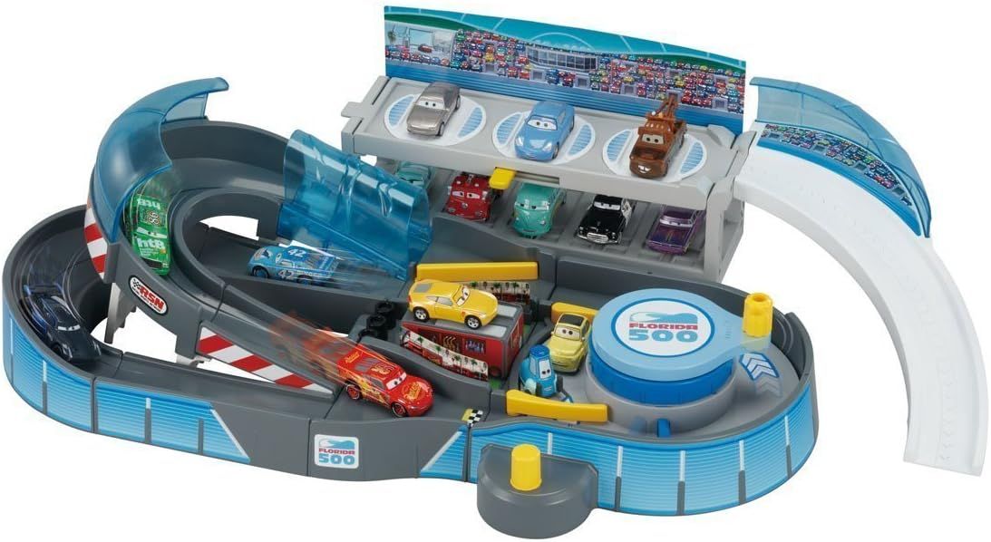 ディズニー カーズ トミカ まわしてレーシング! 2wayサーキット