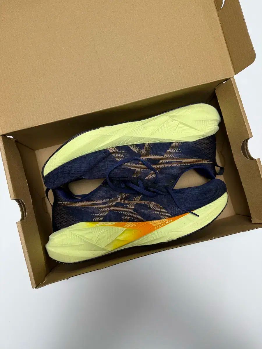 Asics アシックス ノバブラスト 5 インディゴ ブルー アンバー 2E 285