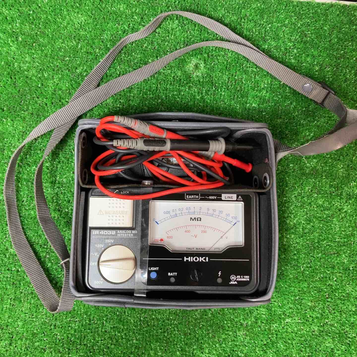 ◇日置電機(HIOKI) アナログメグオームハイテスター 3レンジ 絶縁抵抗