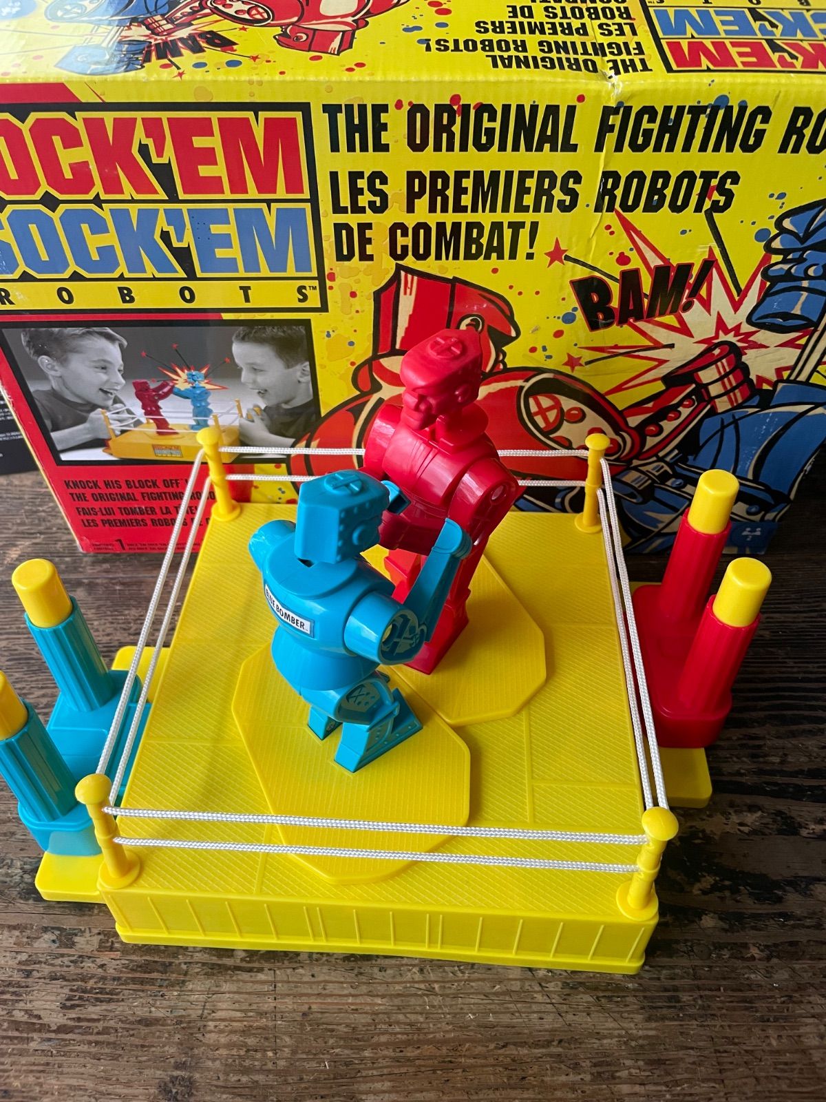 トイストーリー2 登場 ROCK'EM SOCK'EM ROBOTS マテル 復刻版 Rock'em