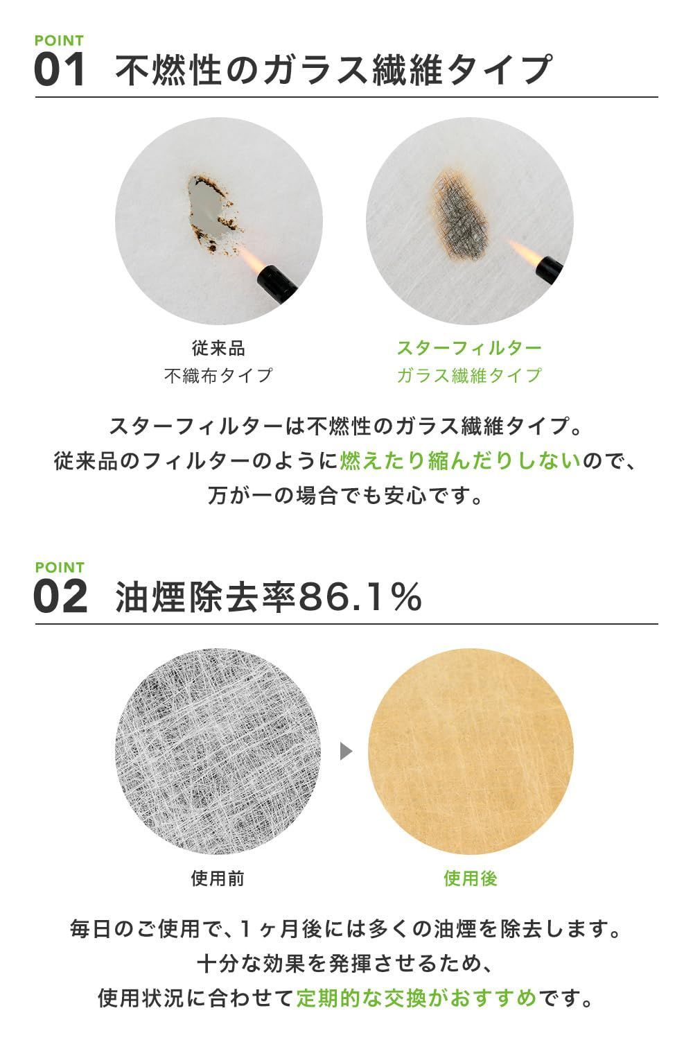  スターフィルター 換気扇フィルター スターターセット 不燃性 高除去率のガラス繊維タイプ 取付枠 交換フィルター 横297×縦290×厚7 mm レンジフードフィルター カバー SFSET 2-0-297290 換気扇カバー フィルター シンク コンロ用品