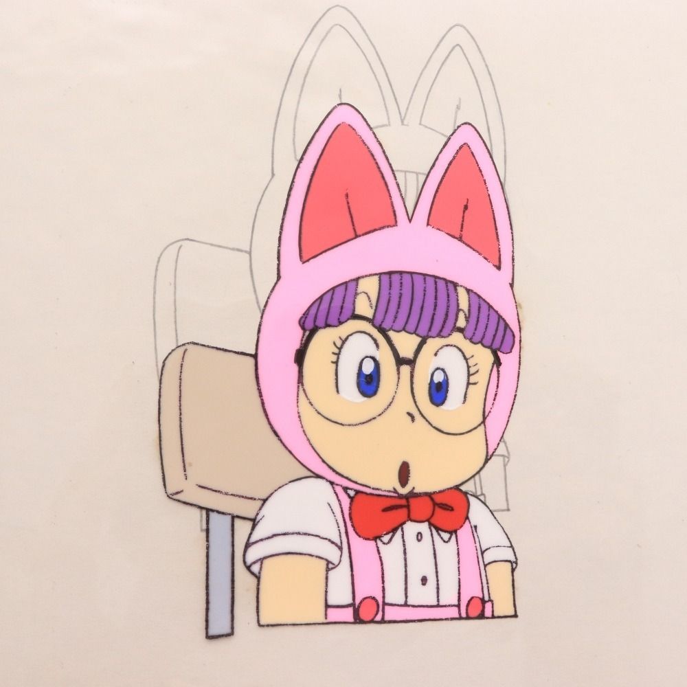 □ ドクター Dr.スランプ セル画 原画 動画張り付き アラレ