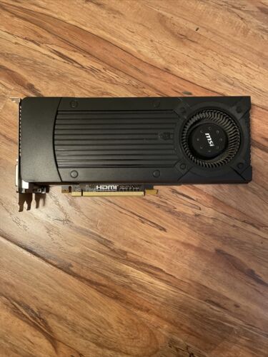 N760-2GD5/OC MSI Nvidia Gece GTX760 2GB GDDR5 1006MHz 2x DVI D グラフィックス カード