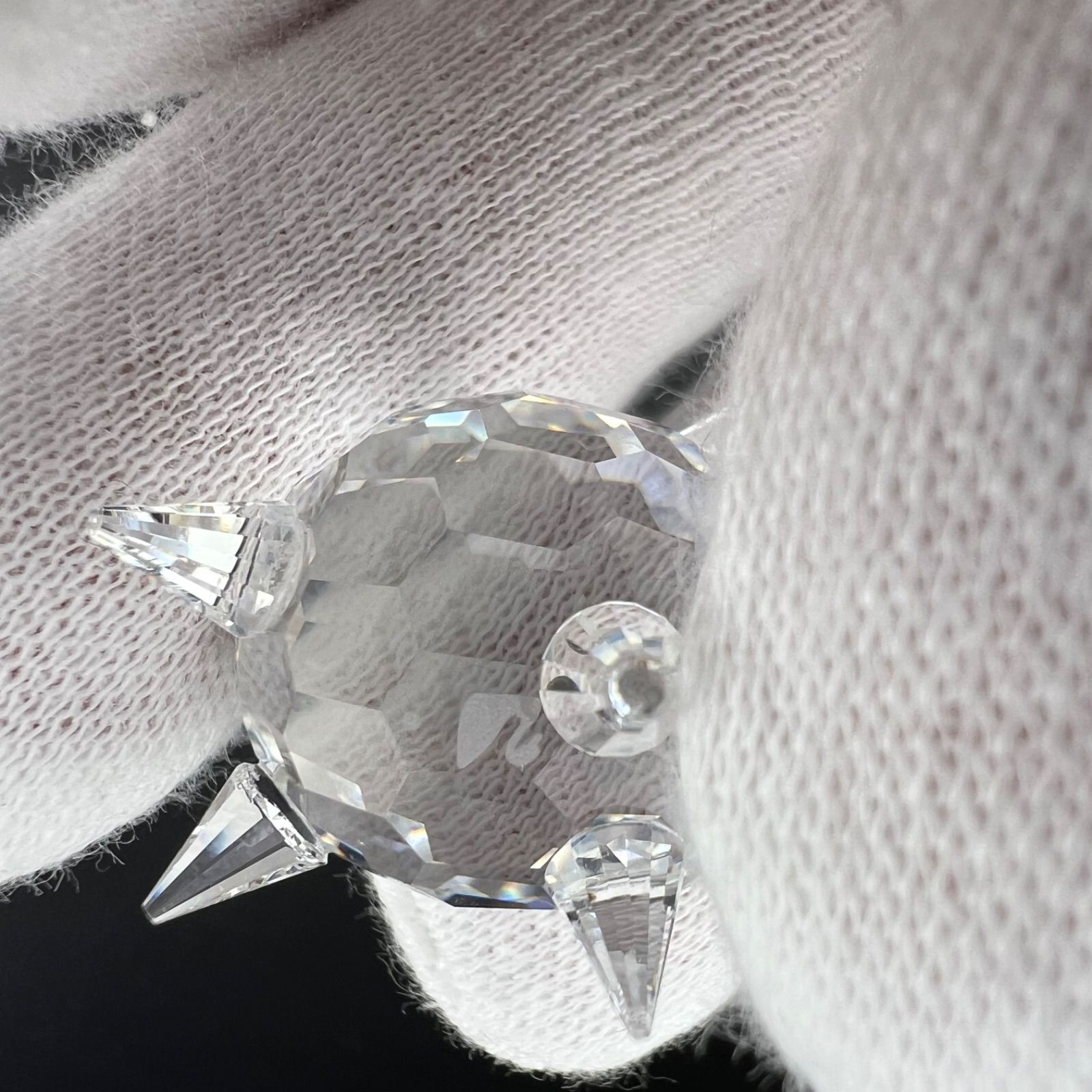 スワロフスキー　豚 SWAROVSKI スワロフスキー 置物 動物シリーズ ブタ 親子