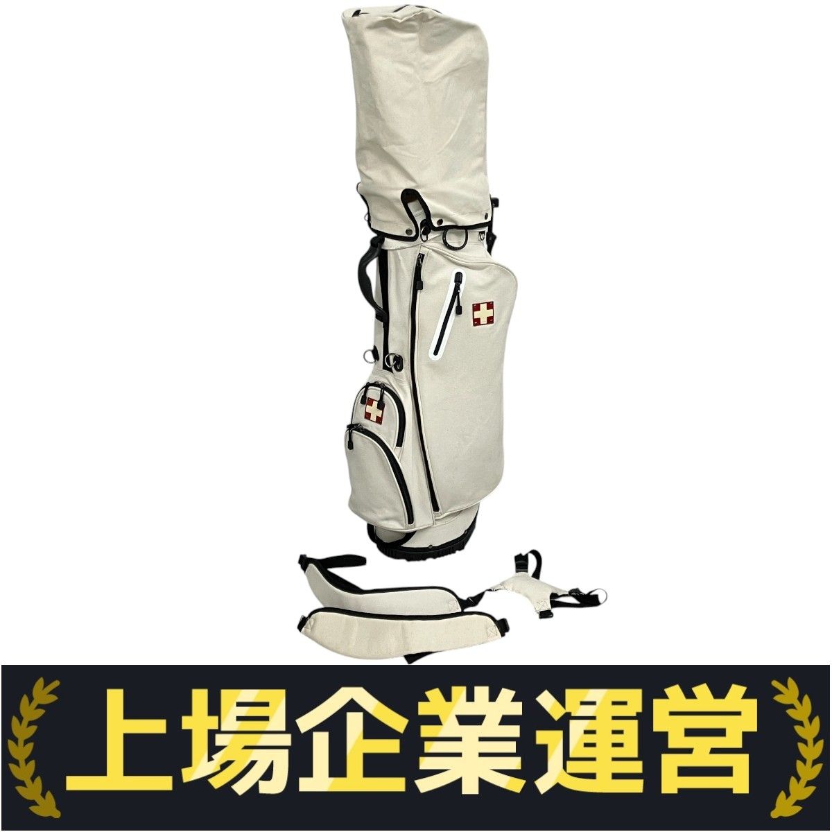 木の庄スタンド付きキャディーバック ミズノ木の庄帆布迷彩柄 スタンド