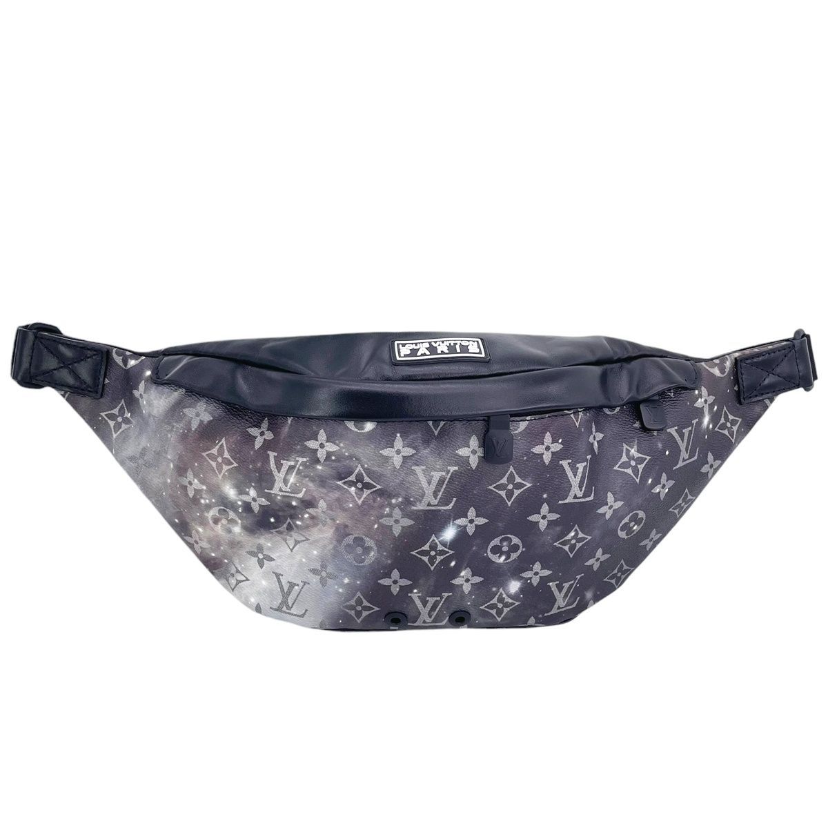 LOUIS VUITTON ルイ ヴィトン ディスカバリー バムバッグ モノグラム ギャラクシー M44444 ボディバッグ ウエストバッグ 黒系 宇宙柄 24026086 MK