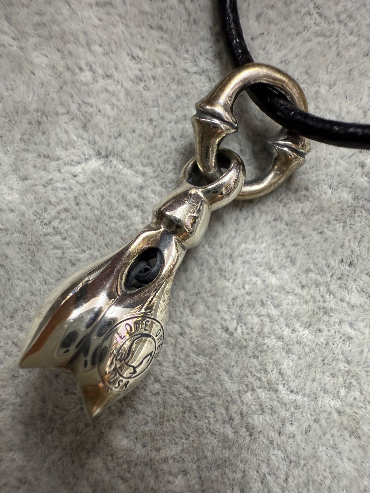 LONE ONES【ロンワンズ】 Tear Bell Pendant Size S【ティアー ベル