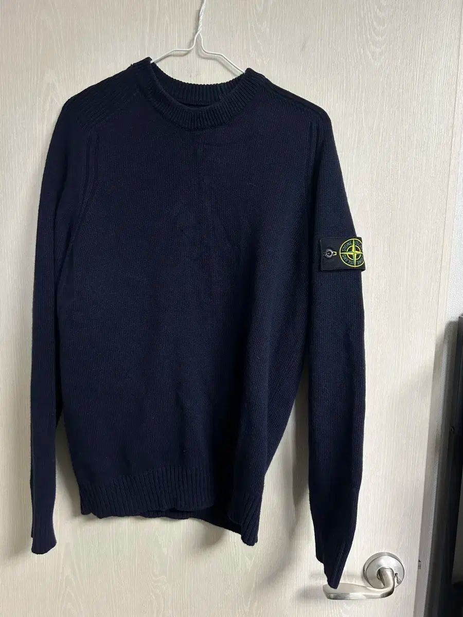 STONE ISLAND ストーンアイランド ニット セーター M サイズ ネイビー 販売