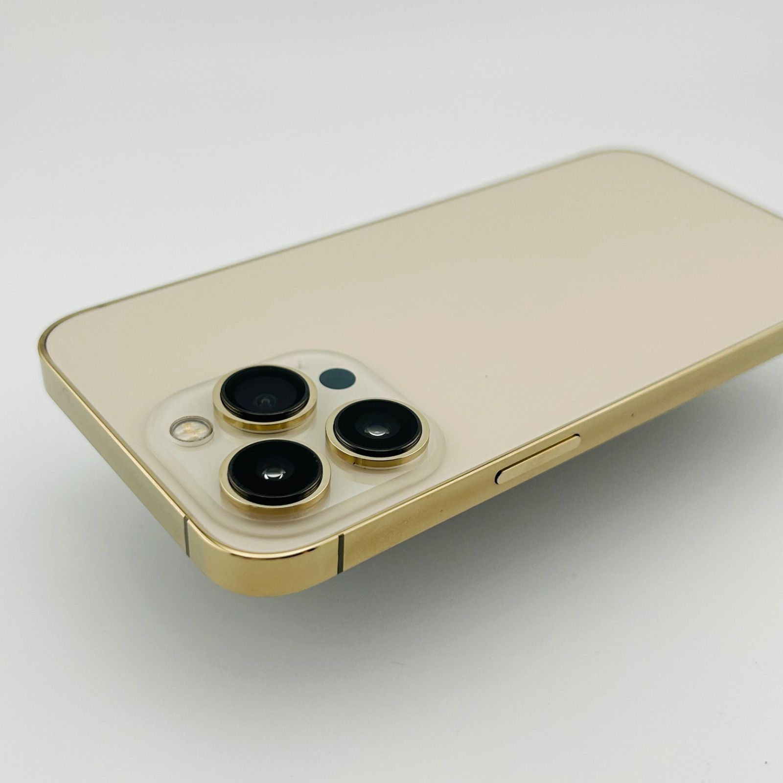 バッテリー新品 iPhone13Pro 128GB ゴールド SIMフリー(simロック解除 
