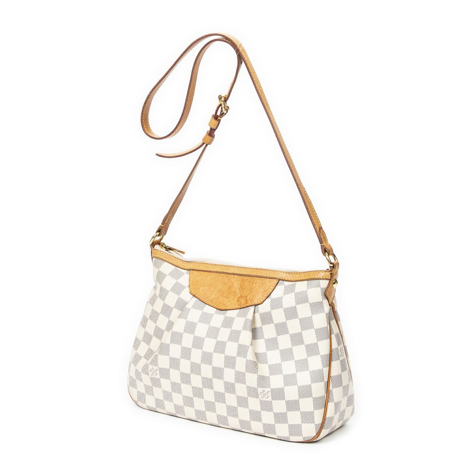 LOUIS VUITTON ルイヴィトンシラクーサアイボリーダミエ アズールAB