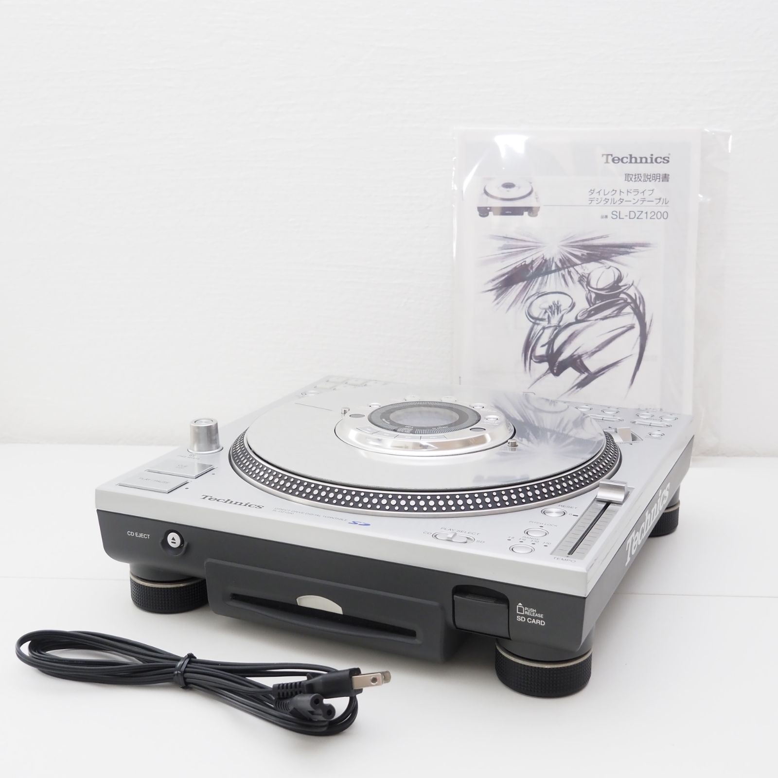 Technics ダイレクトドライブ デジタルターンテーブル SL-DZ1200 テクニクス