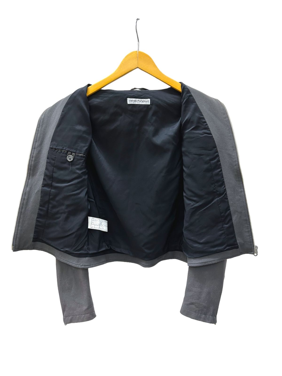 EMPORIO ARMANI (エンポリオアルマーニ) ジップ デザインブルゾン