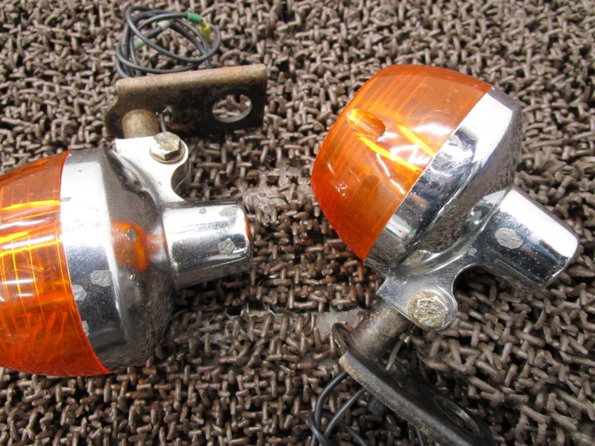 CB350 エクスポート ウインカー 4個セット A5486 CB350 ホンダ CB350E キャブ車 EXPORT BRIGHTFACE_UK