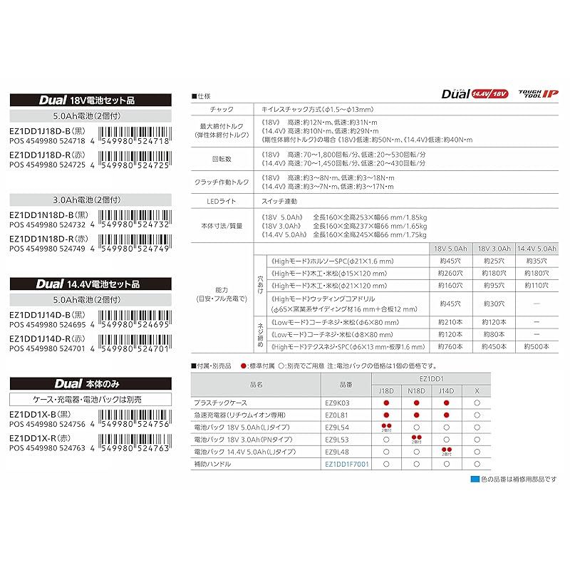 パナソニック 充電ドリルドライバー