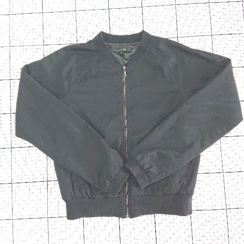 ◇ ⊇ rienda リエンダ ジップアップ 長袖 ジャケット ブルゾン サイズ 