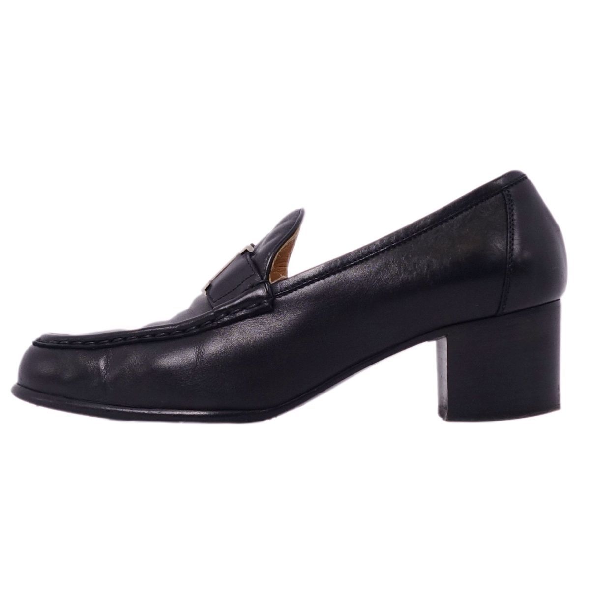 エルメス HERMES ローファー モカシン ヒール コンスタンス H