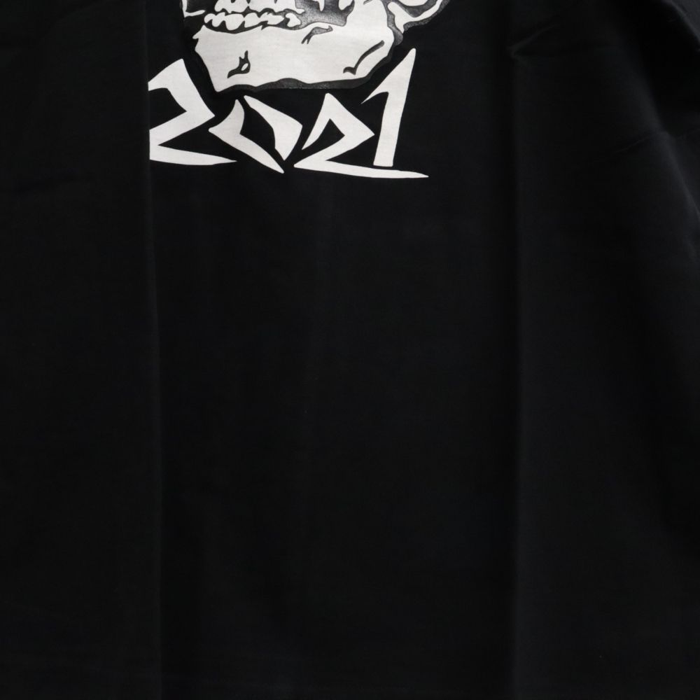 CHALLENGER x NEIGHBORHOOD 2021 Mix Logo Skull L/S Tee