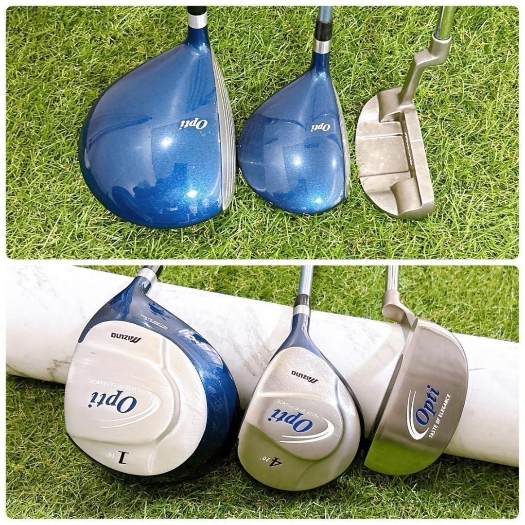 ミズノ Opti キャロウェイ 新品バッグ レディースゴルフセット