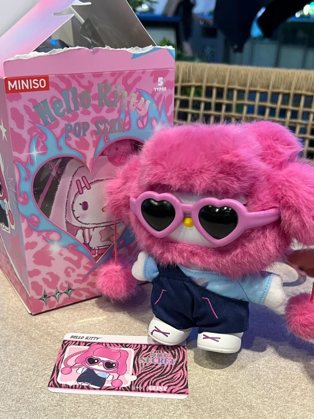 MONISO 正規版 HelloKitty pop star シリーズ ぬいぐるみ