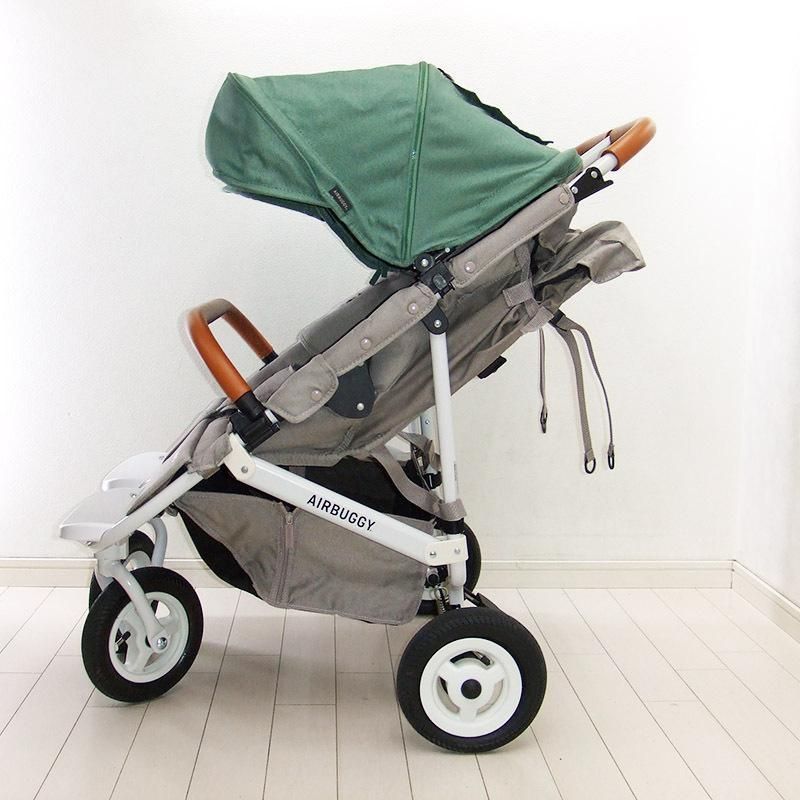 エアバギー ココダブル フロムバース アースブルー 双子用ベビーカー