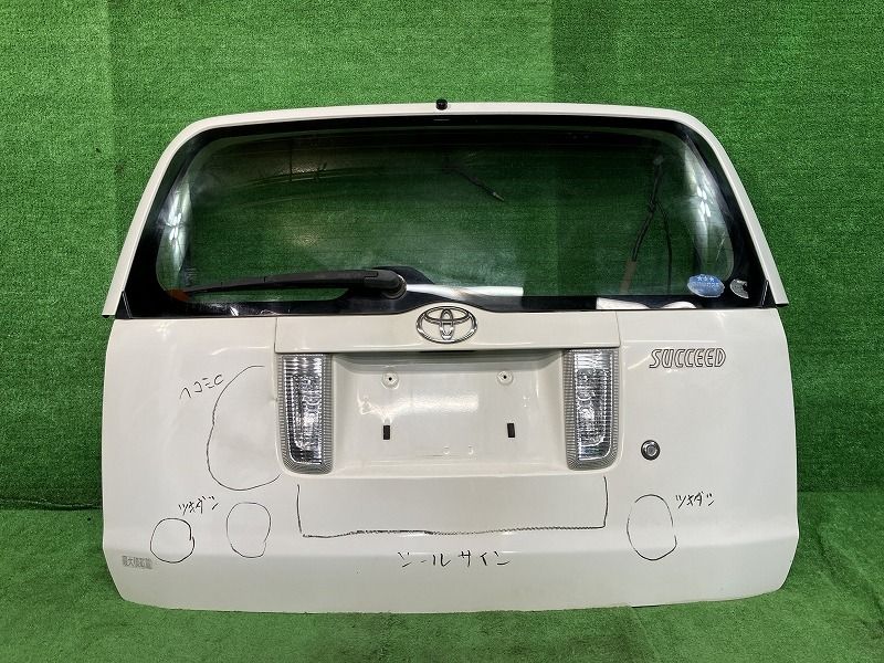サクシード NCP55V バックドア リアゲート UL 4WD アサヒ M2F3 67005-52491 1E7