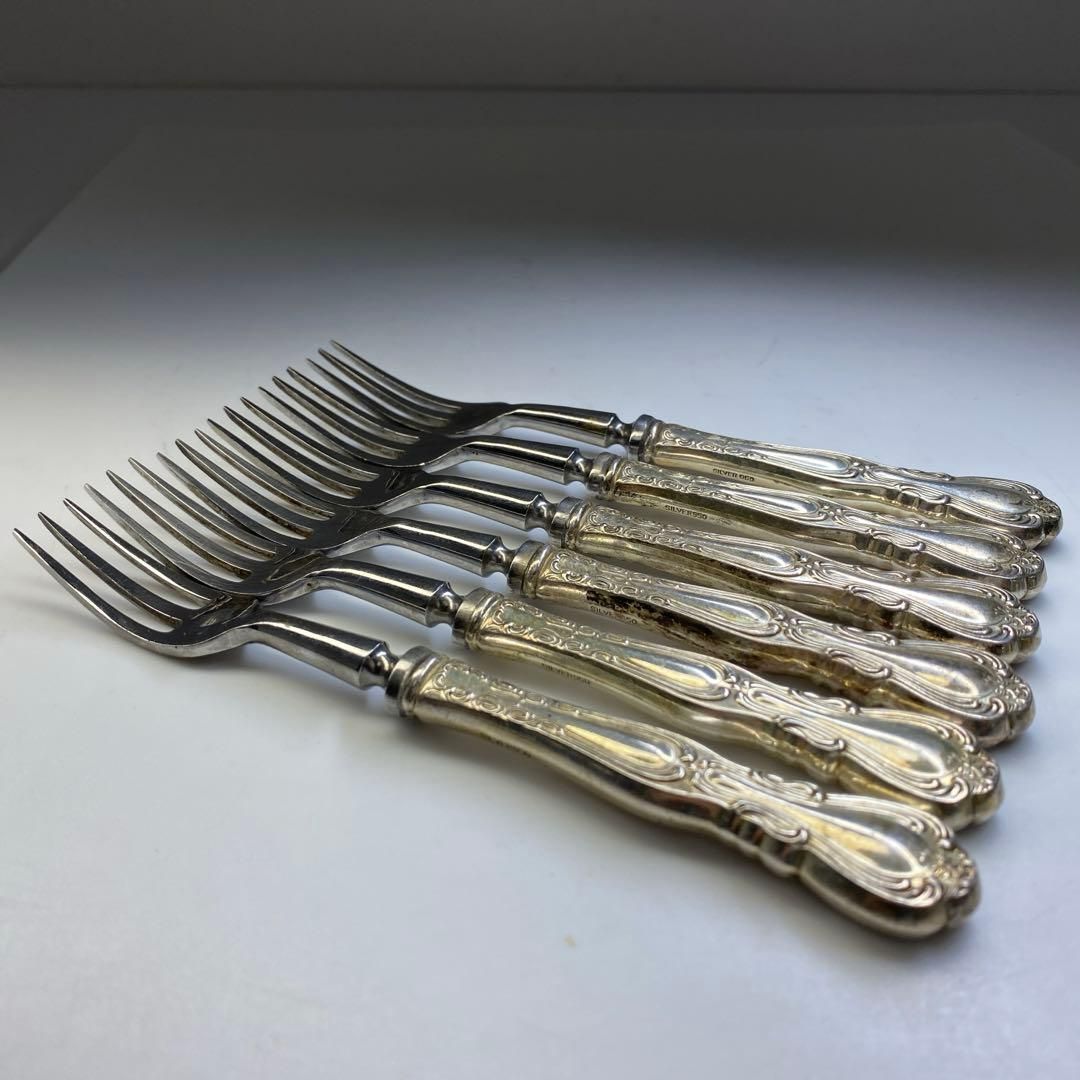 silver950刻印 銀製カトラリー12点セット 509g SKLAD-KIRPICHA_RU