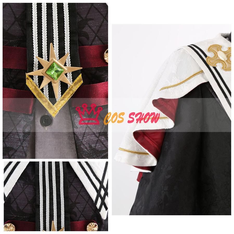 あんスタ 堕天使たちの晩餐会 花群冬芽 ユメ 堕天使の自由 真白友也 コスプレ衣装 cosplay 仮装 オーダーメイド製作 イベント ハロウィ