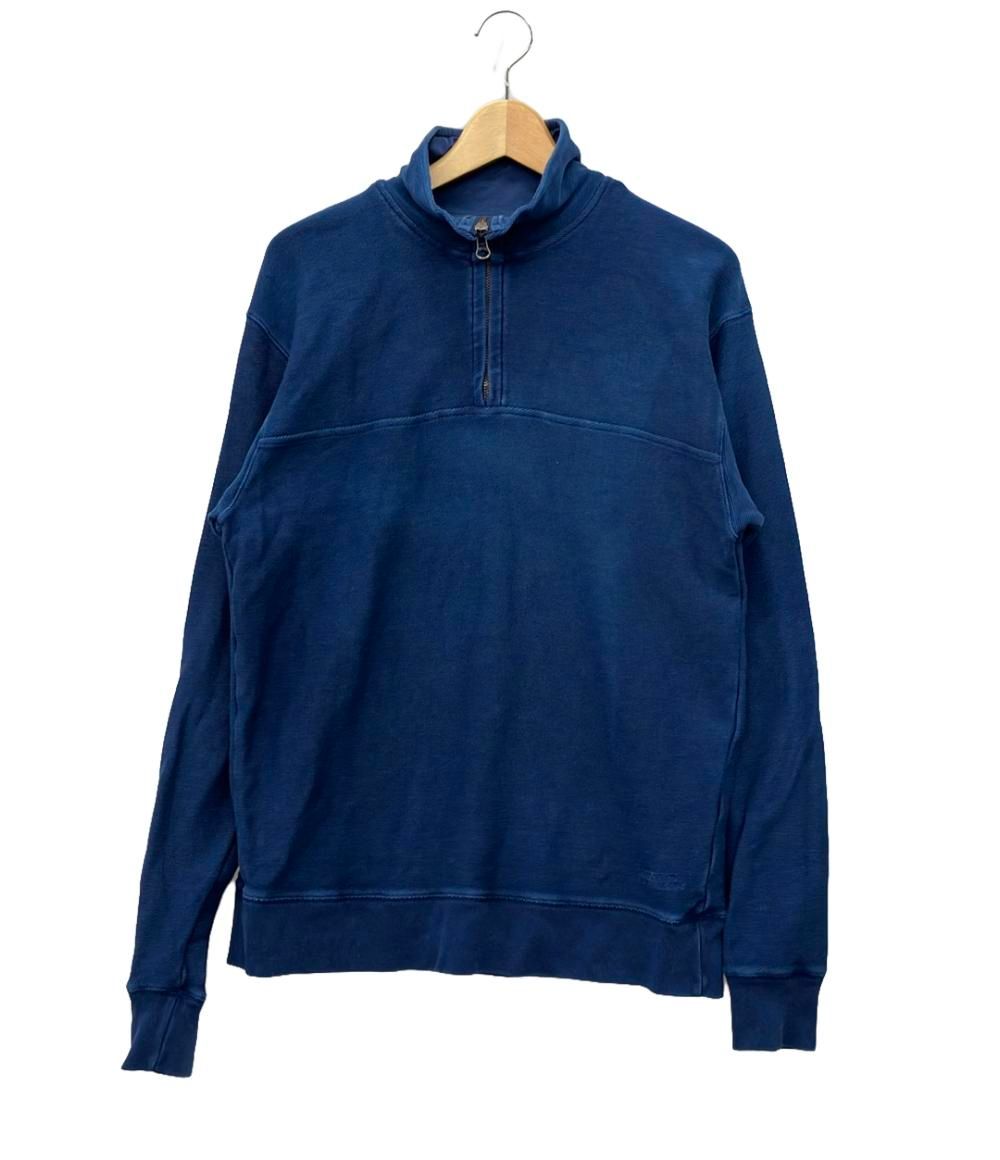 サタテーズニューヨークシティ ハーフジップスウェット メンズ SIZE S