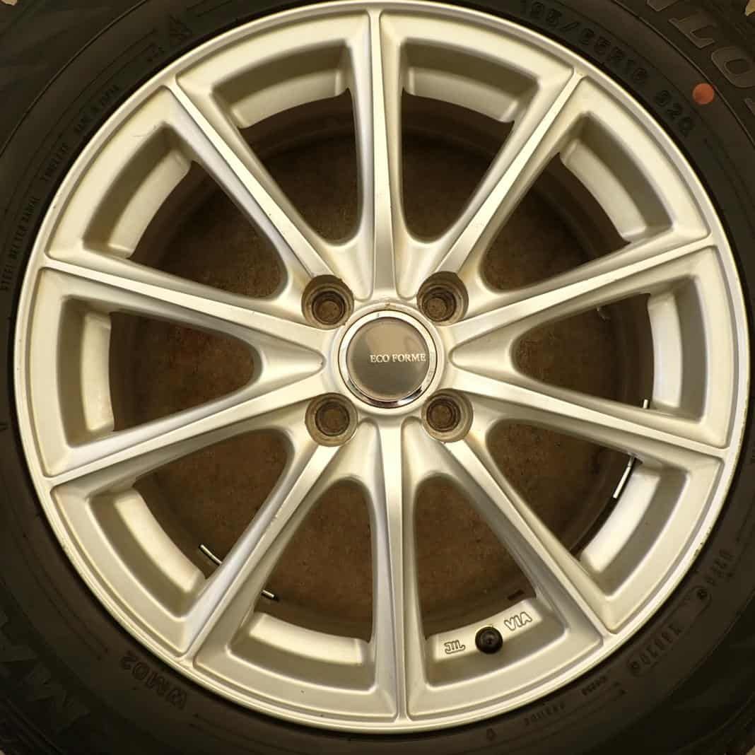 冬4本SET 会社宛 195 65R16×6J 92Q ダンロップ WINTER MAXX WM02 2020年製 アルミホイール ライズ ロッキー レックス NO F3001