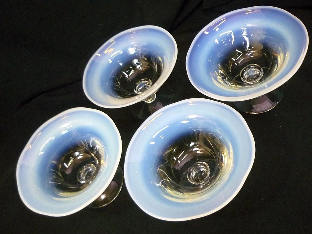 時代物 大正 吹き硝子 かき氷カップ コレクション 骨董品 食器 Yahoo