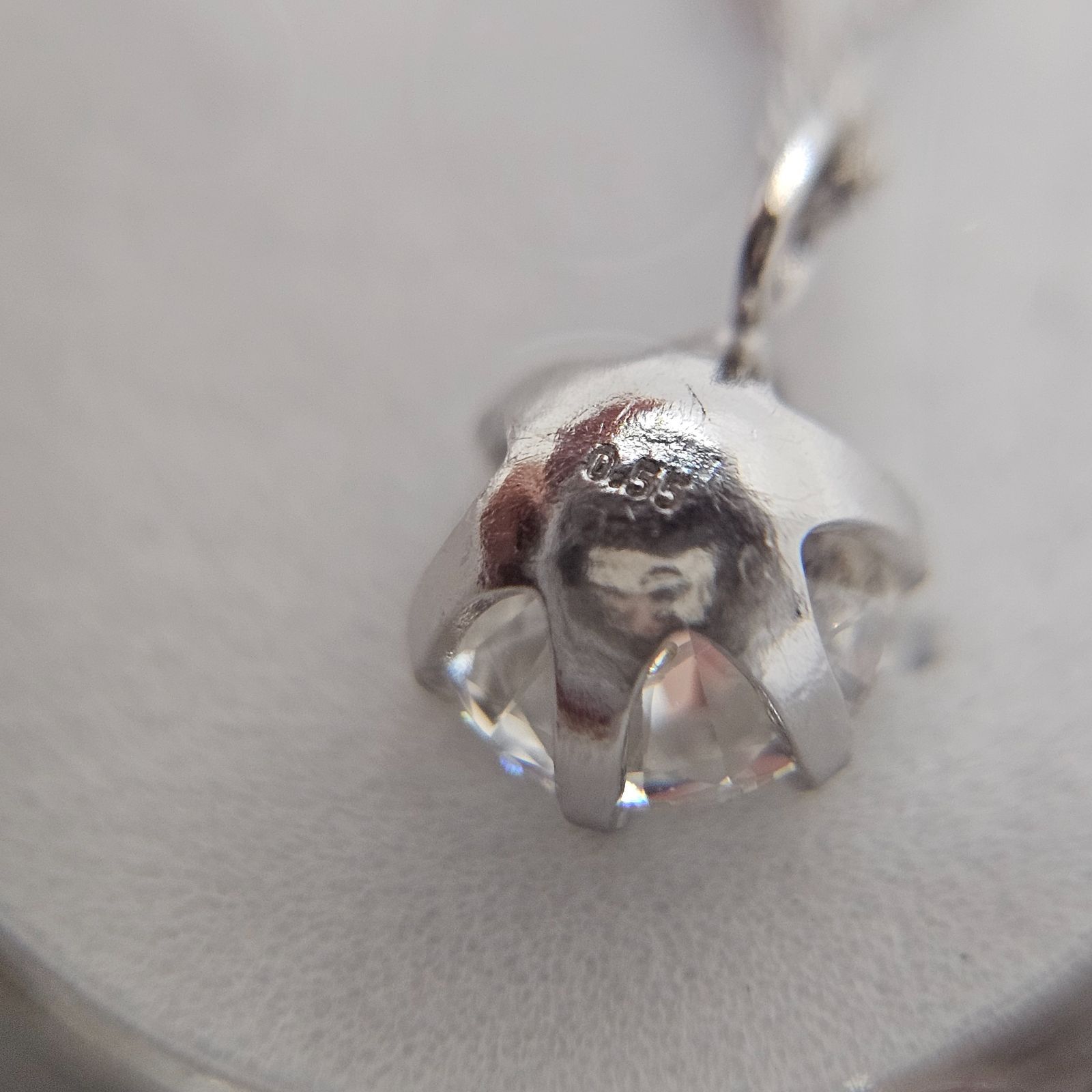 ✨【美品】プラチナ900/ 850天然ダイヤモンド0.50ct 輝くネックレス✨