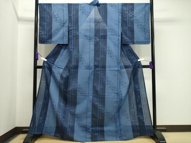 平和屋着物▽小紋 単衣 桜文 やまと誂製 洗える着物 AAAZ7129jh