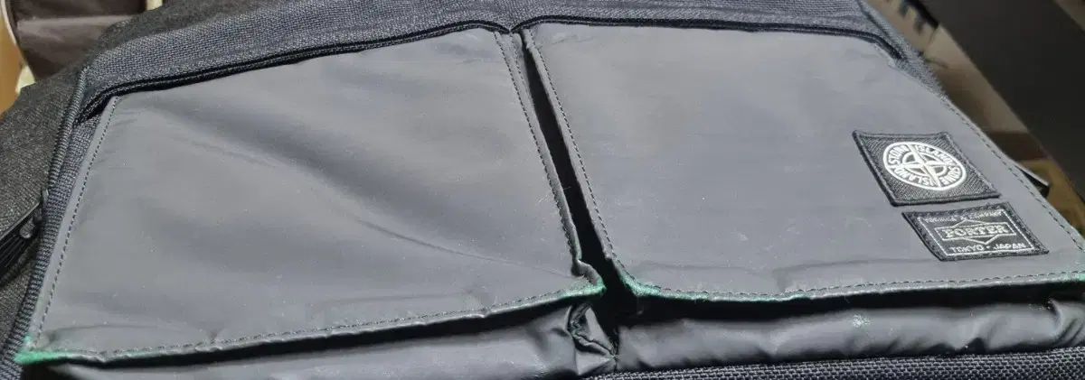 ポーター x ストーンアイランド ポーター コラボ クラッチバッグ 実物