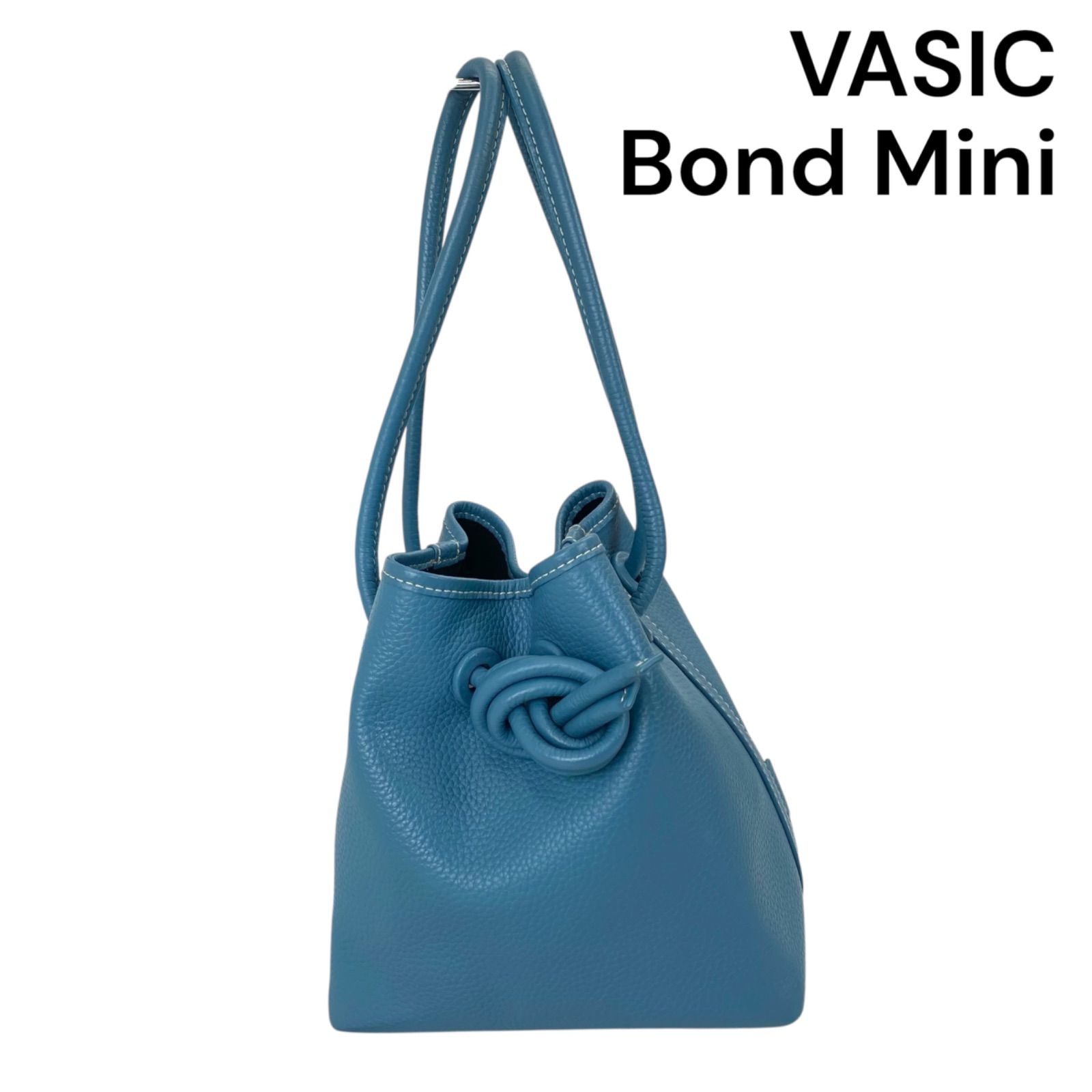 ヴァジック VASIC ハンドバッグ Bond Mini ボンドミニ ライトブルー