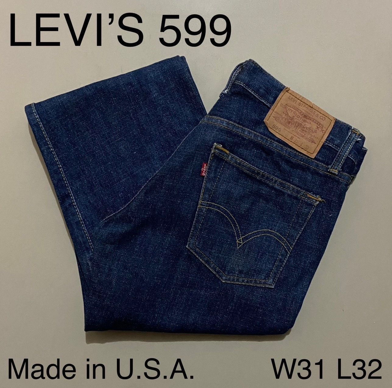 Levi’s リーバイス599 フレアパンツ　ブーツカット