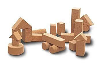 【中古】(非常に良い)CORK LAND コルクの積み木Bセット