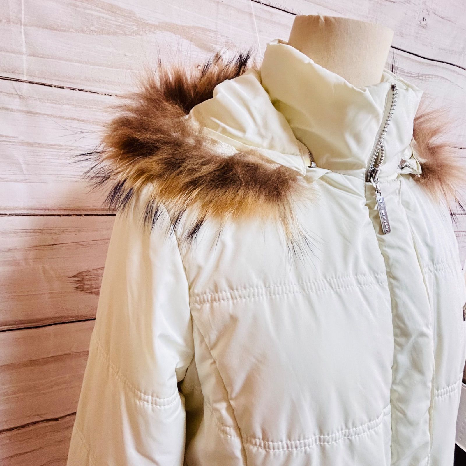 ☆セール中☆ 美品 RUE de marie claire ダウンジャケット M ホワイト 