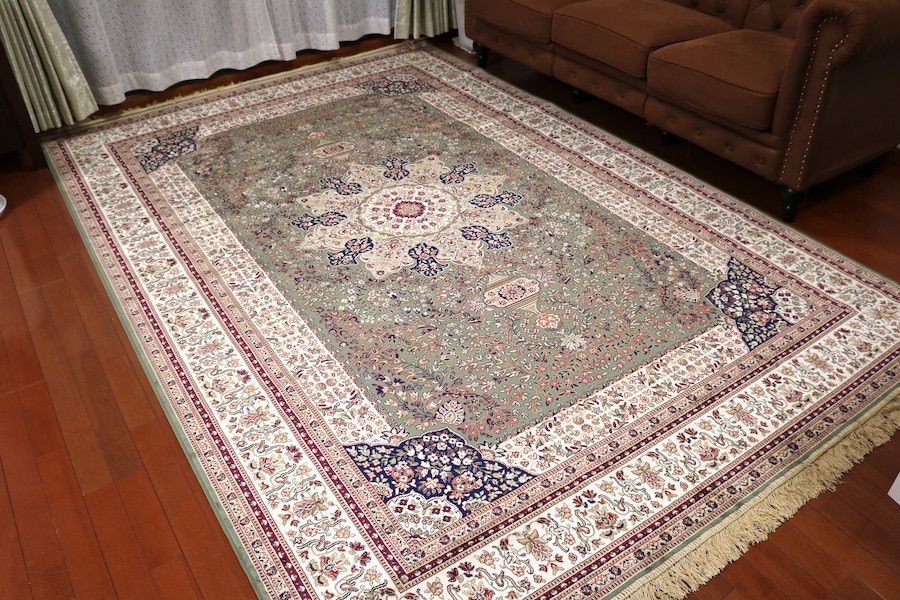 ペルシャ柄絨毯 200×290  ラグ カーペット  訳あり ペルシャ柄絨毯 200×290 新品未使用 大判ラグ カーペット 訳あり