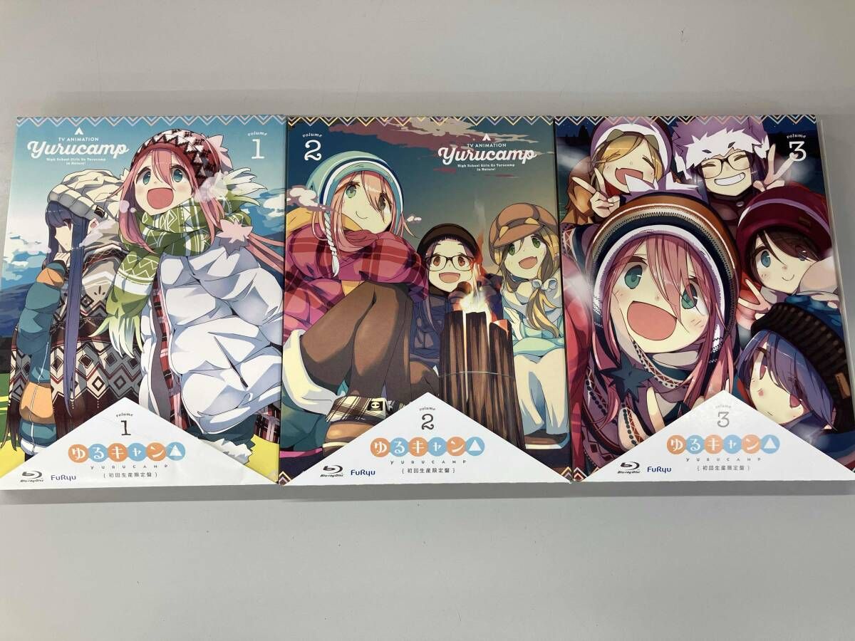帯あり 【※※※】[全3巻セット]ゆるキャン△ 第1~3巻(Blu-ray Disc