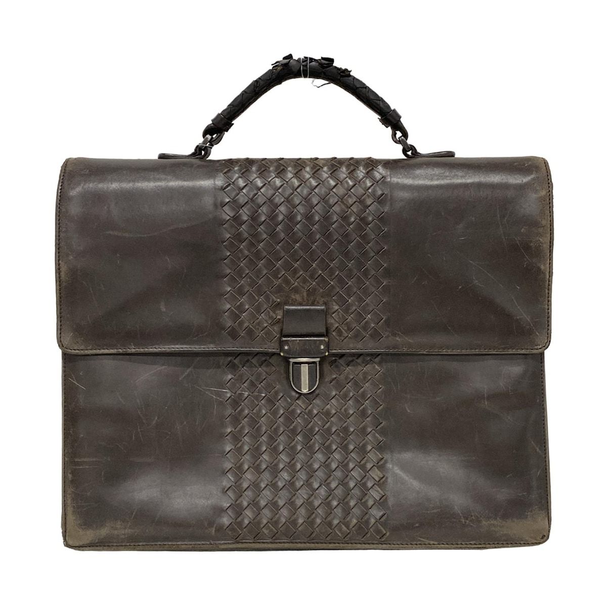 BOTTEGA VENETA ボッテガヴェネタ ビジネスバッグ ブラウン BOTTEGA VENETA(ボッテガヴェネタ) ビジネスバッグ イントレ