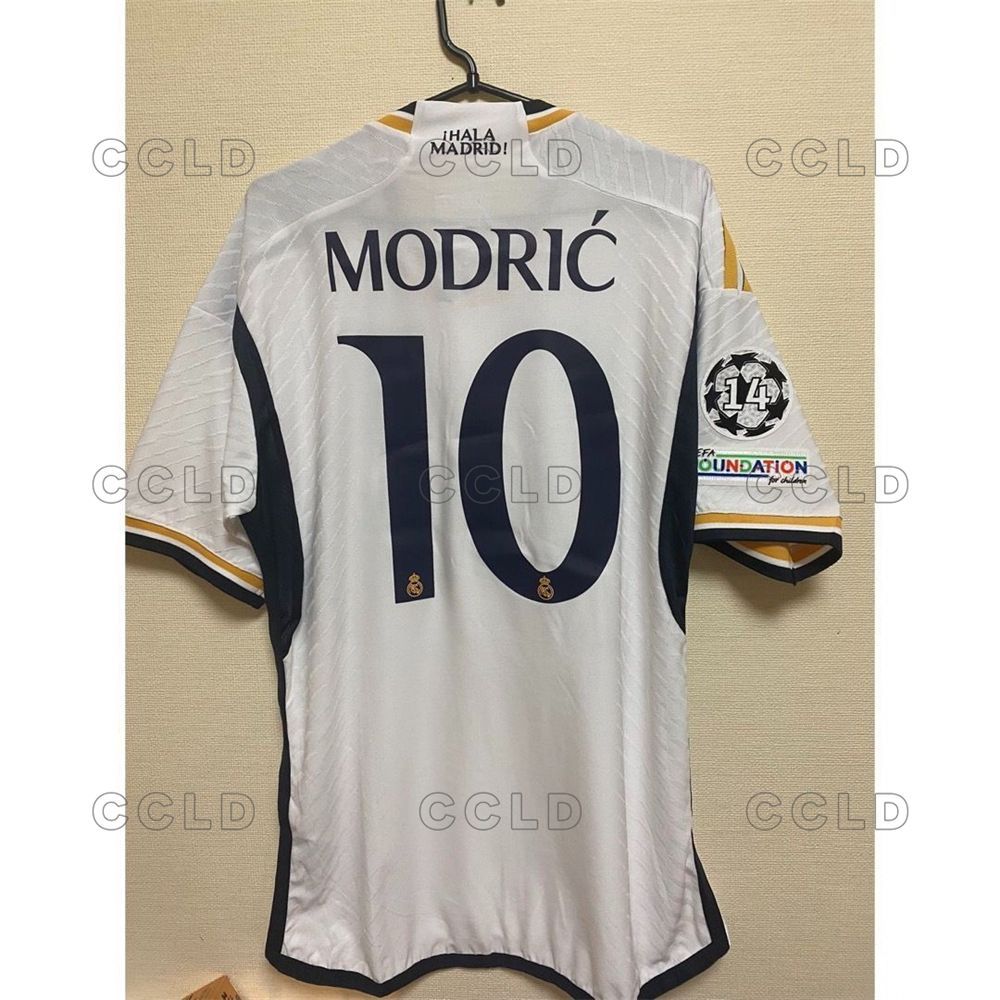 24-25レアルマドリード ルカ・モドリッチ 10番 長袖 ユニフォーム