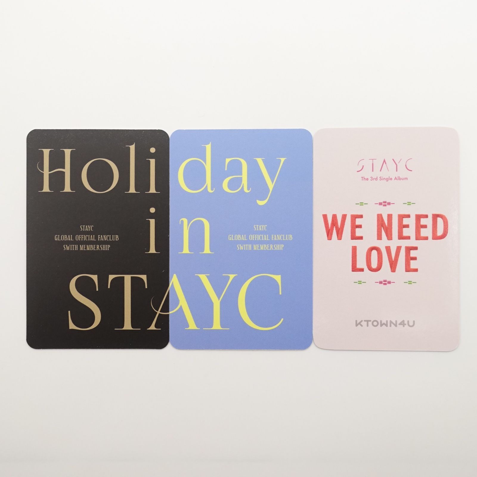 STAYC 韓国 ペンミ 当選トレカ スミン stayc gelato factory 韓国 ペンミ FC当選 シウン トレカ - メルカリ