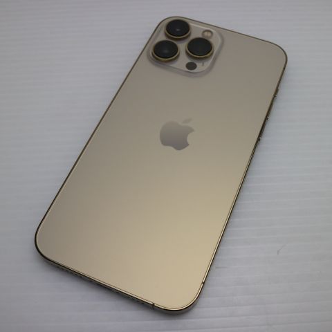美品 SIMフリー iPhone13 Pro Max 1TB ゴールド 本体 即日発送 土日祝