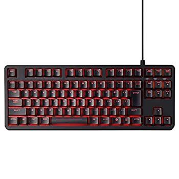 高品質 エレコム ゲーミングキーボード メカニカル 茶軸 5000万回耐久