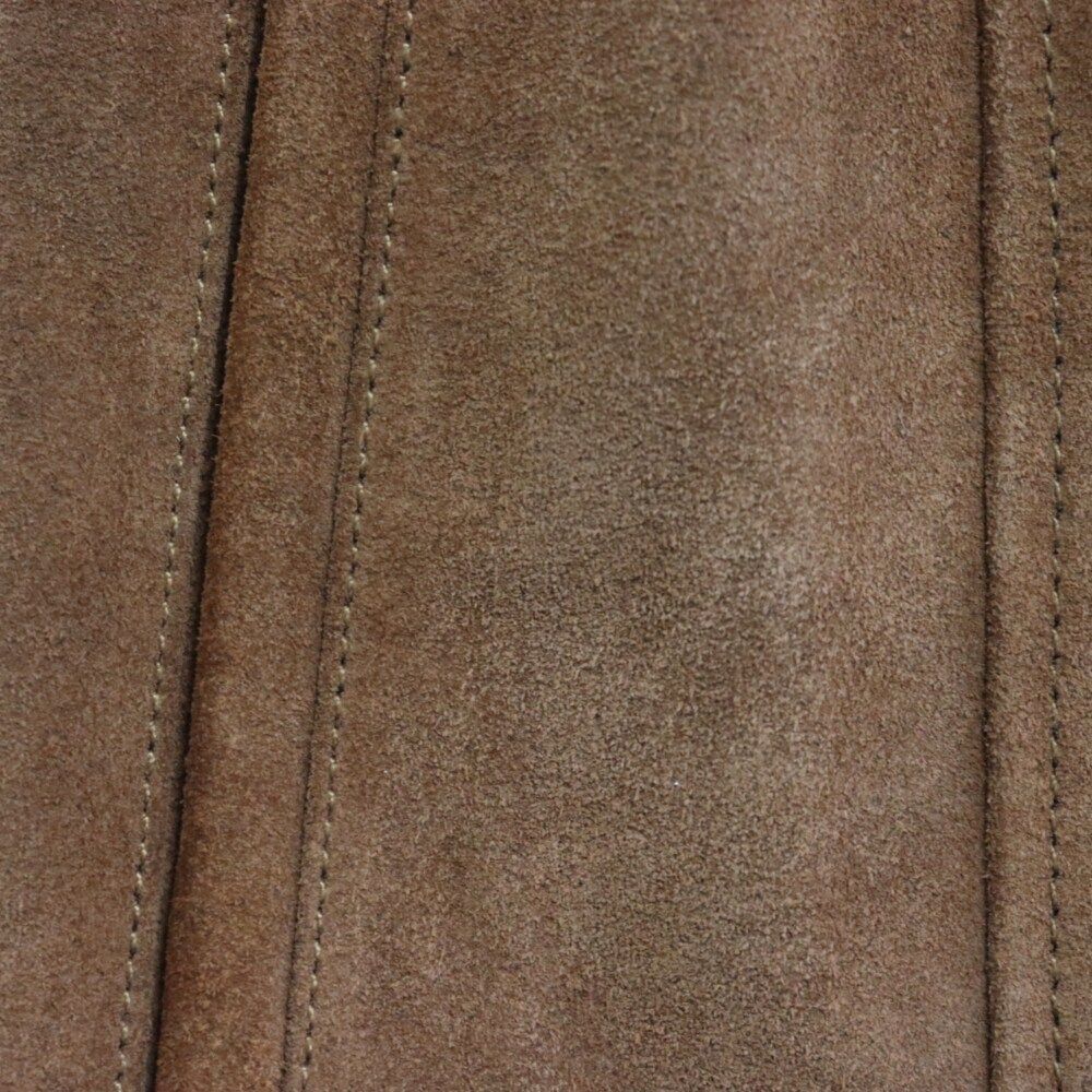 A.P.C (アーペーセー) スウェードレザージャケット ブラウン - メルカリ