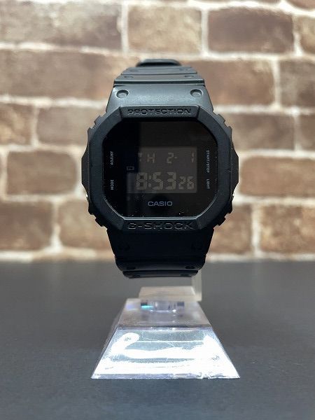 COMME des GARCONS G-SHOCK 2021AW Blackmarket限定 コムデギャルソン Gショック ブラックマーケット  DW-5600BB 腕時計 - メルカリ